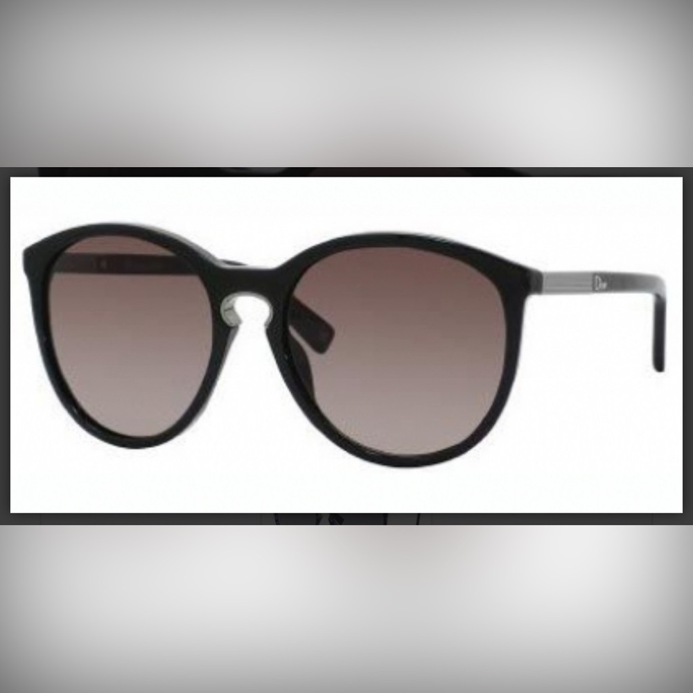 Christian Dior Entracte 1 Classic Black Sunglasses - Picture 2 of 10